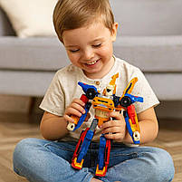Робот трансформер TRITAN 26 см — іграшка 3-в-1 з машинок X Y Z, арт. 515A, фото 6