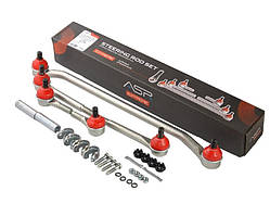 Комплект рульових тяг ВАЗ 21214 Нива, з ГУР з 2010р., з наконечниками від ВАЗ 2123 Нива Шевроле, зі згонами, трапеція