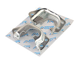 Фіксатор замка двері ВАЗ 2104, 2105, 2107, 2121-214 Нива, к-т 2 шт., "улітка"