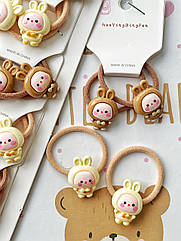 Резинки для волосся дитячі оптом 10 пар/уп