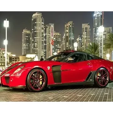 Алмазна мозаїка Червона машина 40х50 SP099, фото 1