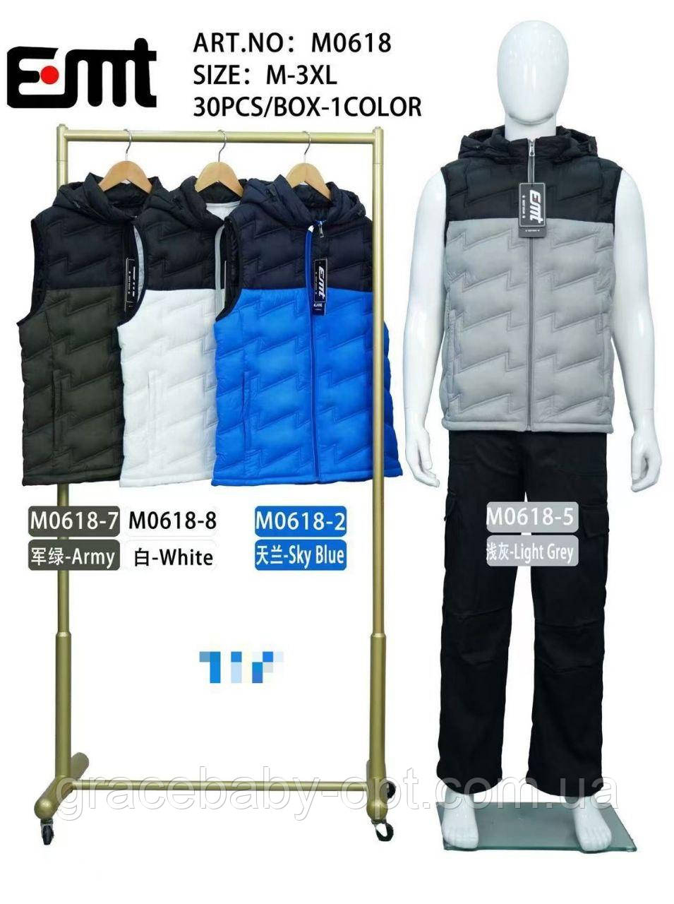 Безрукавка чоловіча оптом, М-3XL рр, № Si-М0618, фото 1