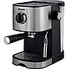 Кавоварка еспресо Grunhelm GEC17 850 Вт 15 бар рожкова електрична кавоварка для меленої кави, фото 4
