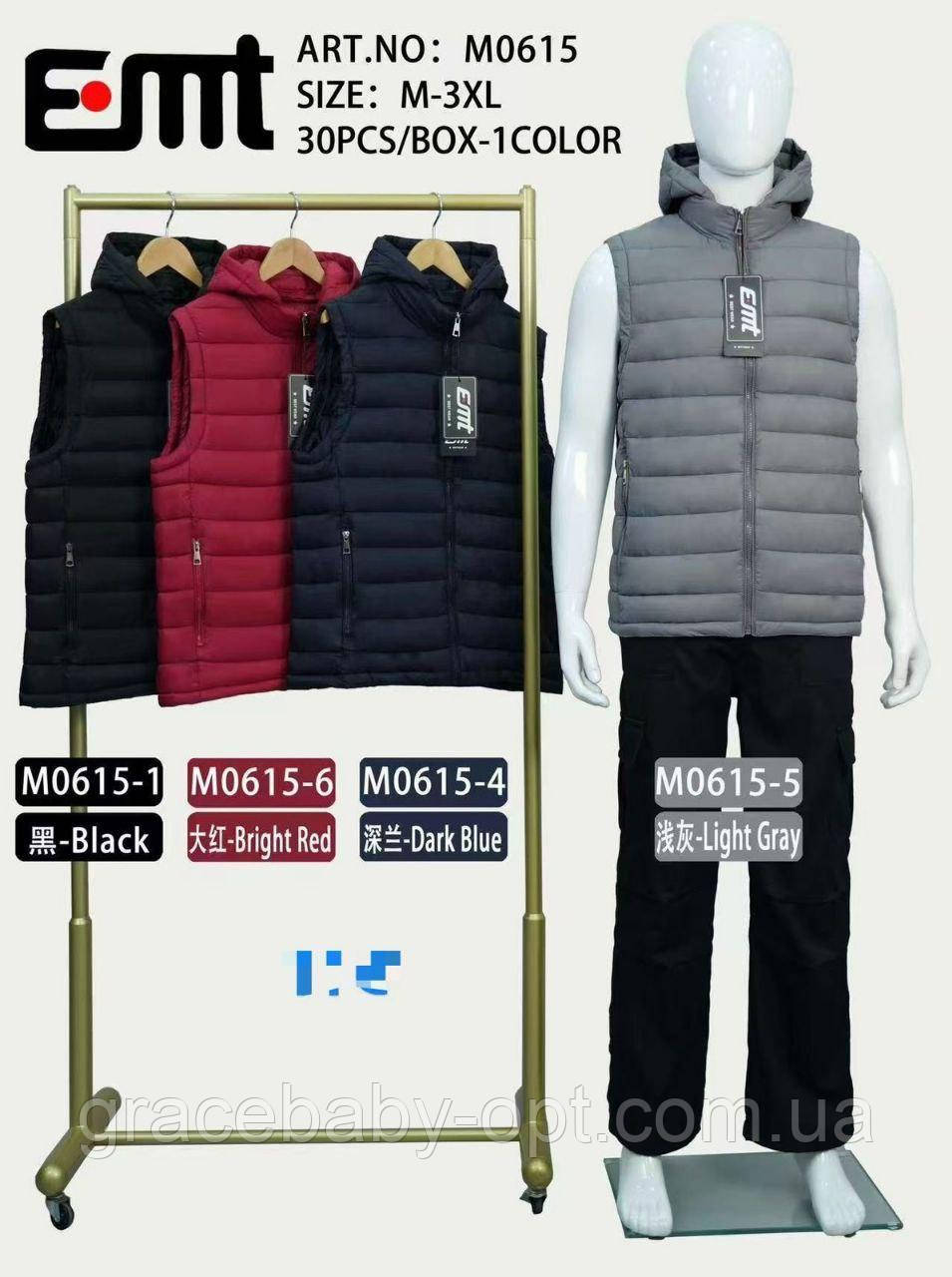 Безрукавка чоловіча оптом, М-3XL рр, № Si-М0615, фото 1