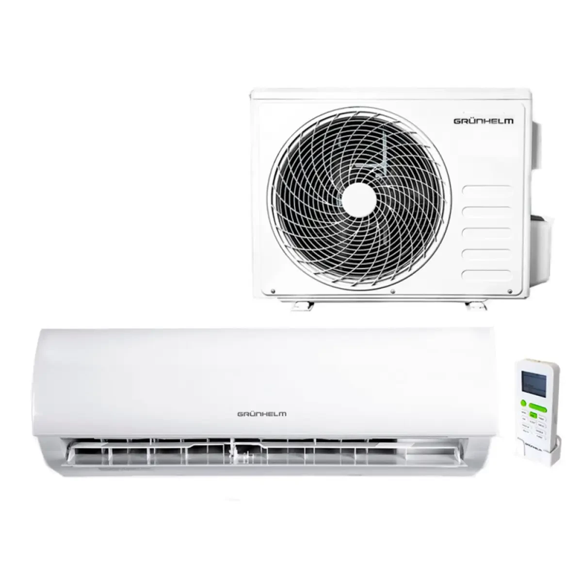 Інверторний кондиціонер Grunhelm GAC-07GH-І32 20 м² A Wi-Fi настінний кондиціонер для охолодження та обігріву, фото 1