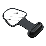 Заглушка USB Type-C з кріпленням захисна силіконова кришка від пилу вологи бруду для телефонів гаджетів чорна, фото 3