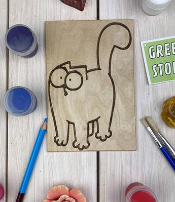 Розмальовки на фанері