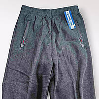 Спортивні утеплені штани чоловічі оптом, M-4XL рр, No Hay-R41685, фото 4