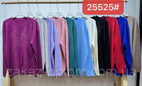Светр жіночий кашемір оптом (50-54) Китай 25525-140890, фото 2