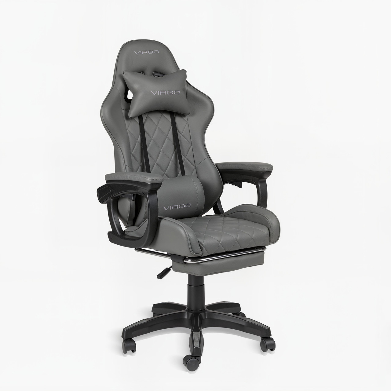 Геймерське крісло Virgo Rubiy Grey, фото 1