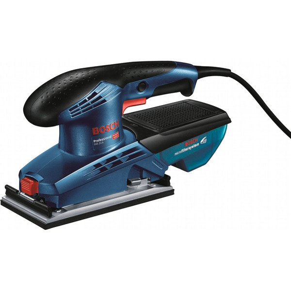 Віброшліфувальна машина BOSCH GSS 23 A Professional, мережевий 220 В, кейс, фото 1