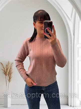 Светр жіночий кашемір оптом (46-52) Китай 25516-140894, фото 1
