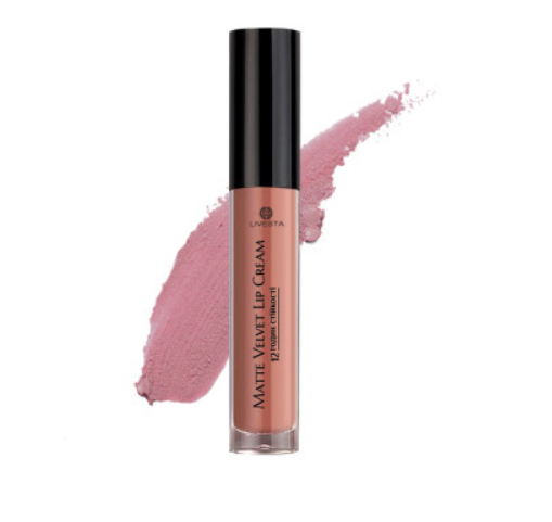 Рідка суперстійка матова помада Livesta 02 Ранкове лате, 5,5 мл, фото 1