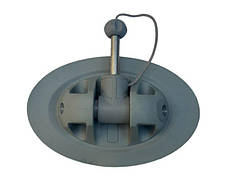 Уключина еліпсна сіра 210х136х50мм