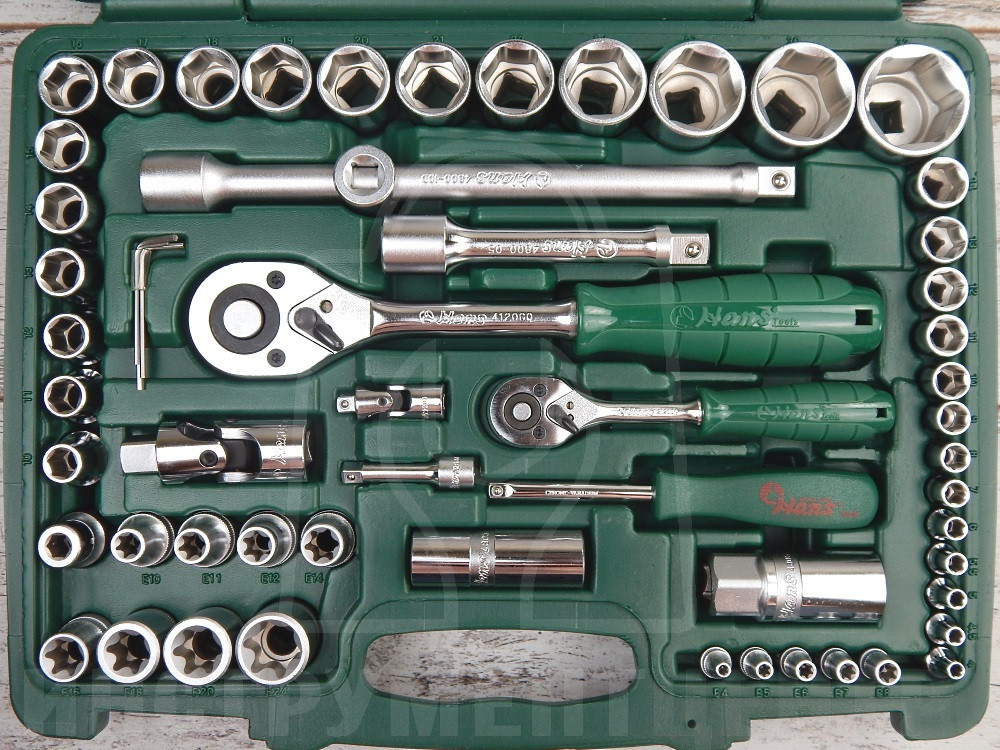 Набор инструментов HANS TK-108 (108 предметов) - фото 3 - id-p102054336