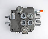 Гідророзподільник 2Z80 1Вн1Ан1-М-11 двосекційний ручний, Pmax 250 Бар, Q 80 л/хв, Badestnost