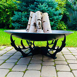 Кострова чаша Рогнарёк 760мм 6мм (вкрита вогнетривкою фарбою).