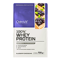 Протеїн 100% Whey Protein OstroVit 700 г Чорничний чізкейк, фото 2
