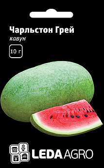 Насіння Кавуну Чарльстон Грей 10г (Leda Agro), стабільний середньоранній сорт для відкритого ґрунту