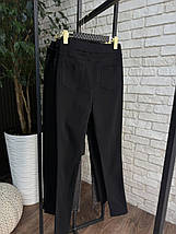 Шикарні жіночі штани, ткань "Котон" 46, 48, 50, 52, 54 розмір 46, фото 3