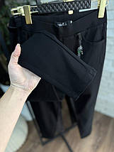 Шикарні жіночі штани, ткань "Котон" 46, 48, 50, 52, 54 розмір 46, фото 5