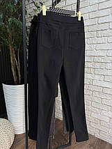 Шикарні жіночі штани, ткань "Котон" 46, 48, 50, 52, 54 розмір 46, фото 2