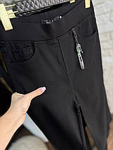 Шикарні жіночі штани, ткань "Котон" 46, 48, 50, 52, 54 розмір 46, фото 4
