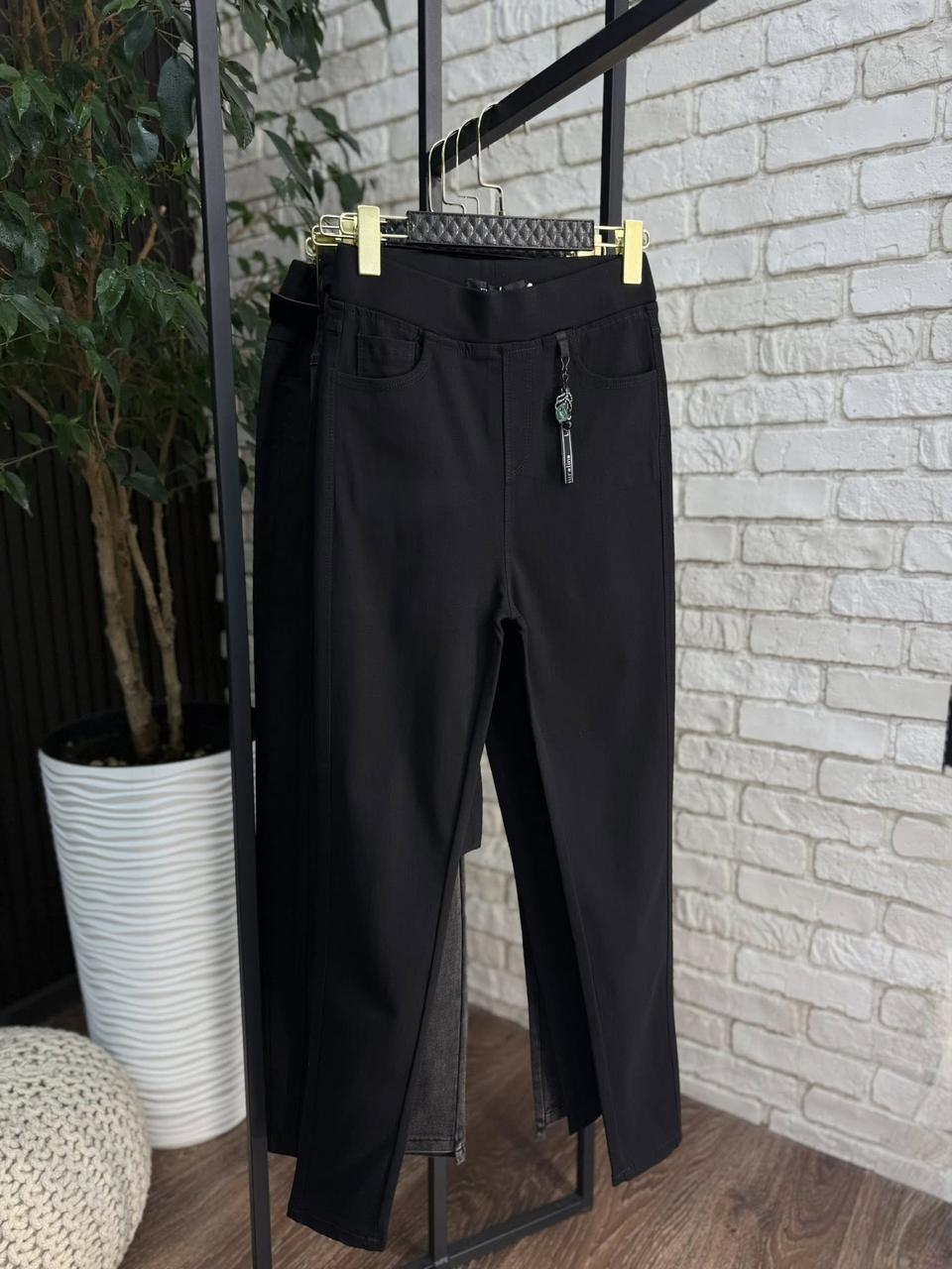 Шикарні жіночі штани, ткань "Котон" 46, 48, 50, 52, 54 розмір 46