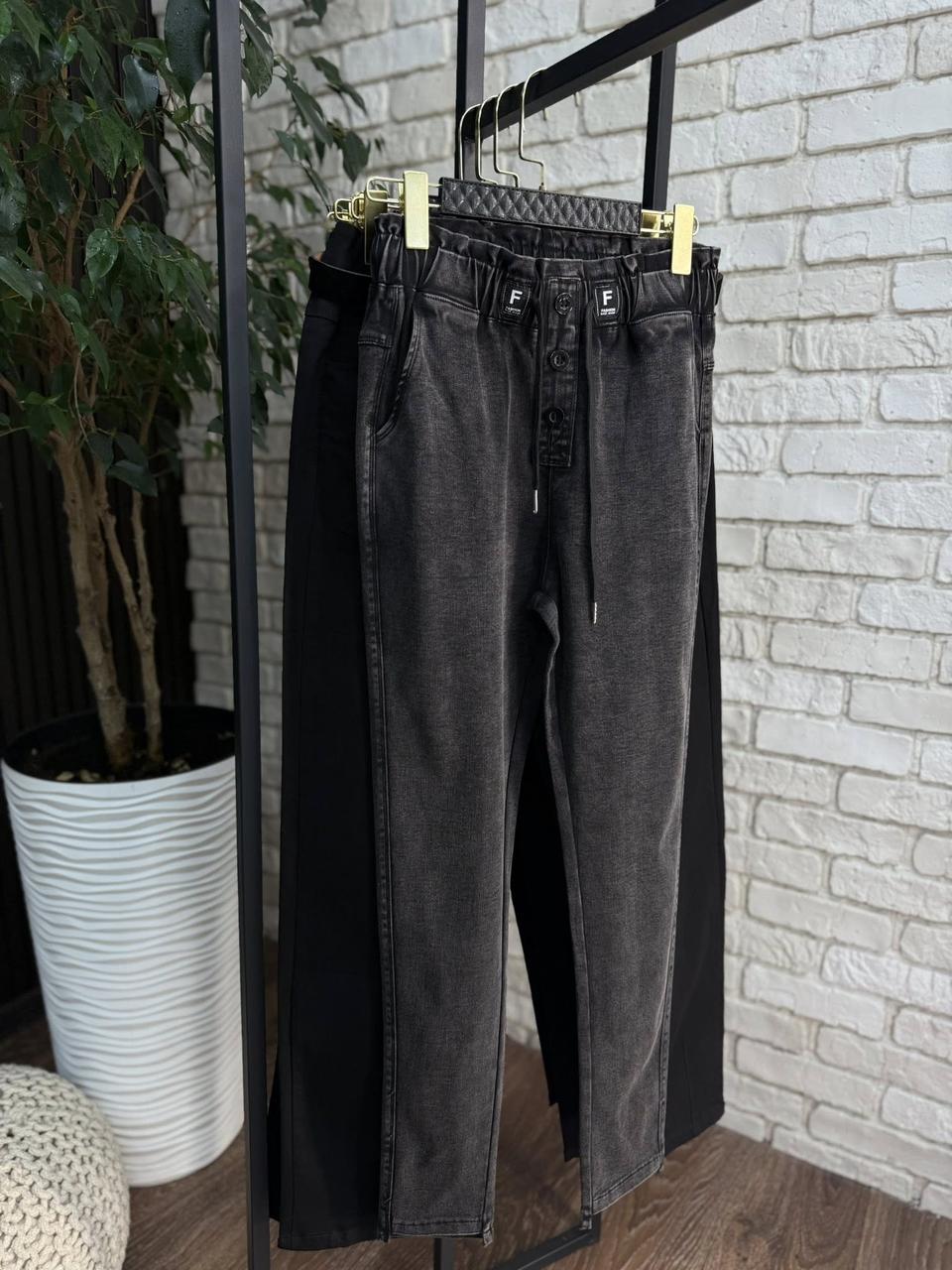 Шикарні жіночі штани, ткань "Котон" 44, 46, 48, 50, 52 розмір 44