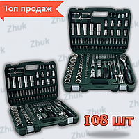 Набір головок 108 предметів Euro Craft ECSS108 Набір авто ключів валіза