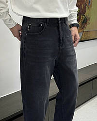 Чоловічі стильні джинси-мом стретчеві чорні джинси чоловічі бойфренди люкс якість
