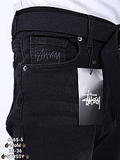 Чоловічі джинси-мом Stussy чорні джинси Mom темні Туреччина, фото 2