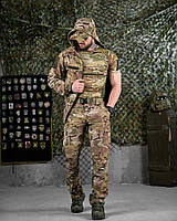 Еластична військова форма літо 5 у 1 Multicam | Літній тактичний костюм 5 в 1 мультикам