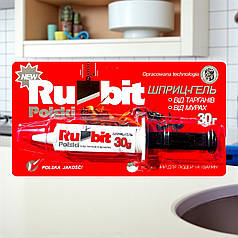 Інсектицид від тарганів та мурах Rubit (Рубіт) Polski шприц-гель, 30 г