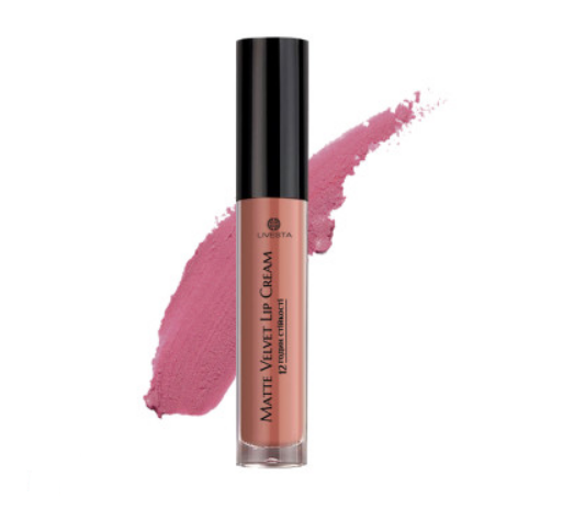 Рідка суперстійка матова помада Livesta 03 Порцелянова троянда, 5,5 мл, фото 1