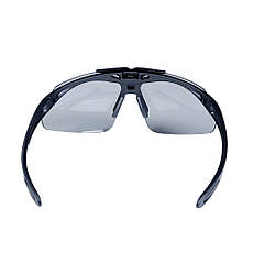 Окуляри захисні зі змінними лінзами Чорні (для Airsoft, Страйкбол), фото 4