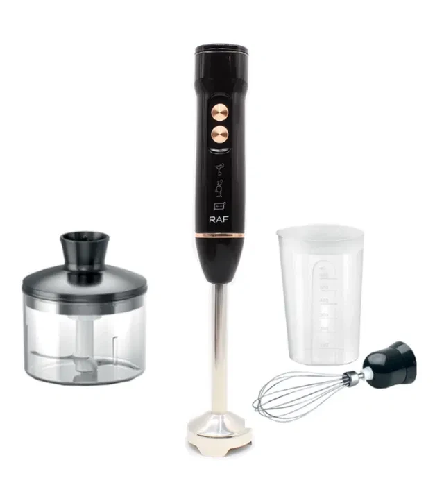 Блендер занурювальний з насадками 4 в 1 RAF R.272 D, фото 1