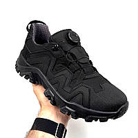 Тактичні кросівки демісезонні армійські чорні з натуральної шкіри військові кросівки на мембрані CORDURA 100D GORE-TEX