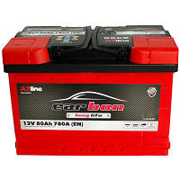 Популярний! Акумулятор автомобільний CARBON 80 Ah/12V Euro (CRB80-00) - Краща якість тільки на Nukleon.com.ua