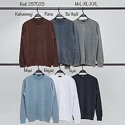 Однотонна чоловіча кофта з довгим рукавом