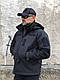 Мужская тактическая куртка армейская черная soft shell осень теплая, военные демисезонные куртки ВСУ - фото 6 - id-p2747830838