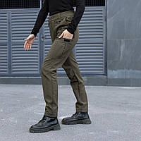 Тактичні жіночі штани карго кольору хакі військові армійські штани Softshell демісезонні жіночі осінні