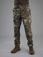 Тактичні штани армійські ріпстоп мультикам демісезонні, штани військові вітрозахисні для військовослужбовців осінні