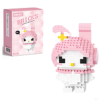 Конструктор фігурка BRICKS пікселі Мелоді 368 деталей S7001