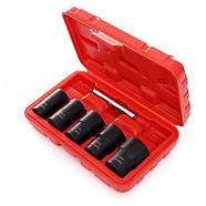 Головки для зняття пошкоджених гайок 6 шт. Kraft&Dele KD11791 набір для кожної майстерні та гаража, фото 4