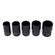 Головки для зняття пошкоджених гайок 6 шт. Kraft&Dele KD11791 набір для кожної майстерні та гаража, фото 9