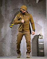 Чоловіча осіння військова форма 5 в 1 койот | Теплий тактичний костюм осінь