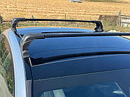 Багажник (поперечины) на штатные места Ecem V3 (2 шт) Серый, 145 см для Citroen C-4 2004-2010 гг