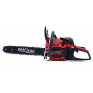 Бензопила ланцюгова 5,2 к.с. / 40 см Kraft&Dele KD5015 бензопила для обрізки гілок, фото 3