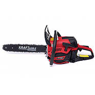 Бензопила ланцюгова 5,2 к.с. / 40 см Kraft&Dele KD5015 бензопила для обрізки гілок, фото 8